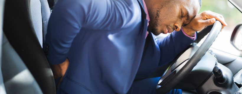 Patient suffering from Sciatica in need of auto accident injury care in Cumming